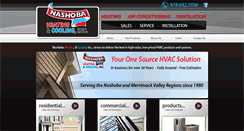Desktop Screenshot of nashobaheatingandcooling.com